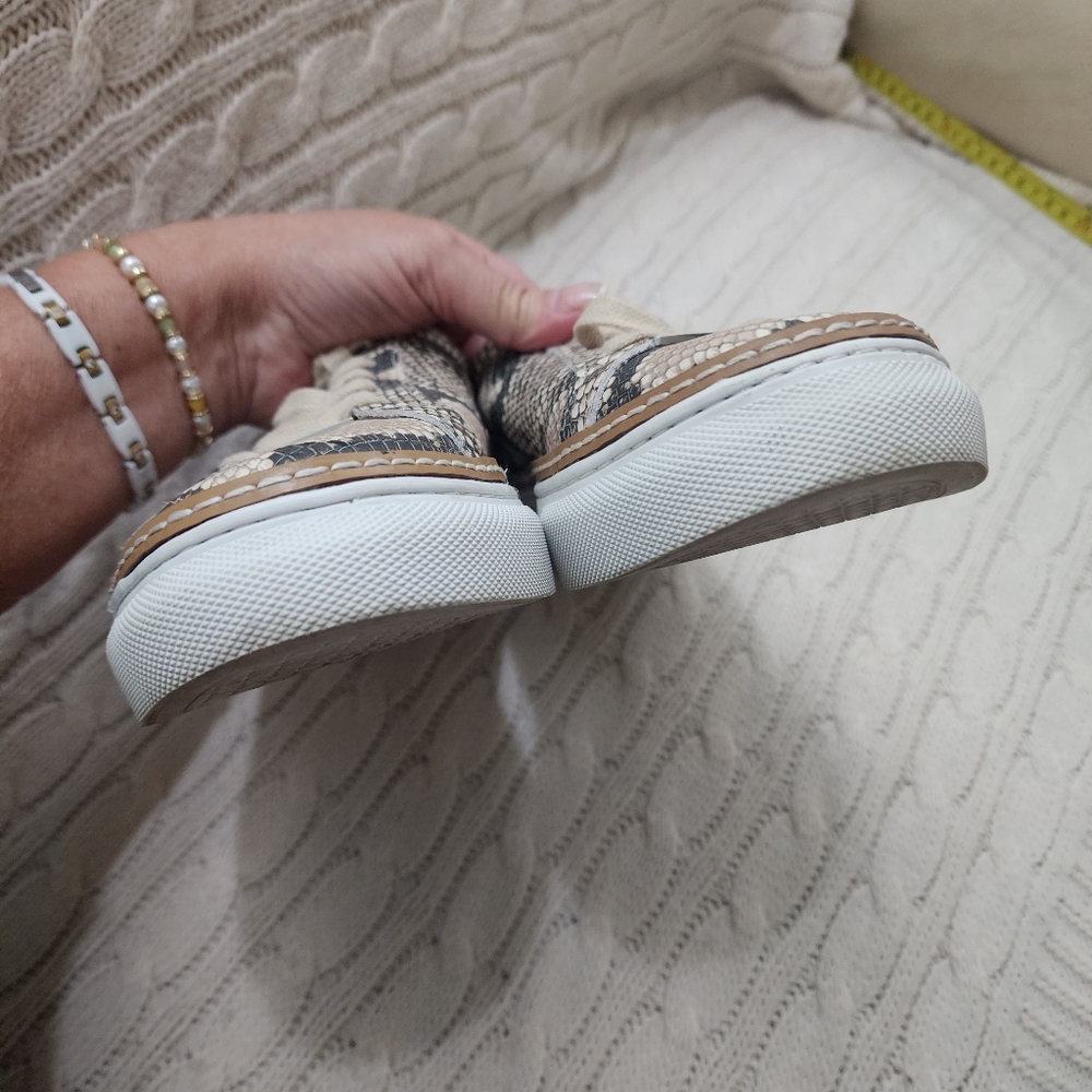 J/Slides Python Pattern Sneakers - Black, White, … - image 7